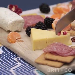 345K views · 829 reactions | Here's how to make the *ultimate* cheese board. | Brit + Co | Facebook