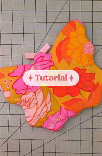 Butterfly Pot Holder Sewing Tutorial