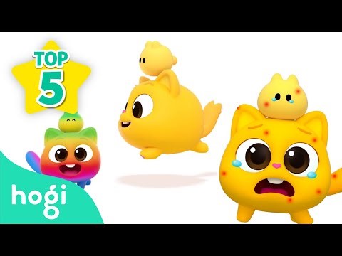 [🌟BEST5] Learn Colors and Jingle Play with Silly Ninimo 🐱｜Ninimo Special｜Hogi Pinkfong