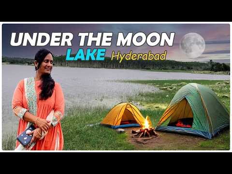 Exploring Under the Moon Lake Hyderabad 😍😍 || UTM Lake Hyderabad || Yadgarpally Lake