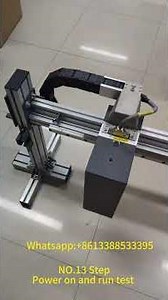 NO.13 Power on and run system for Sichango Overseer OV 200 touch screen type web inspection system