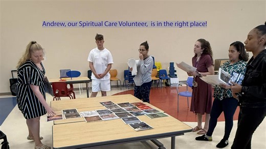 18 reactions |  Meet Andrew, our newest Volunteer in Spiritual Care...