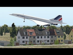 World's Heaviest Concorde Aircraft Take Off Attempt [XP11]