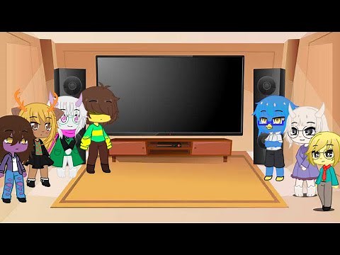 Deltarune characters from chapter 1 react to memes
