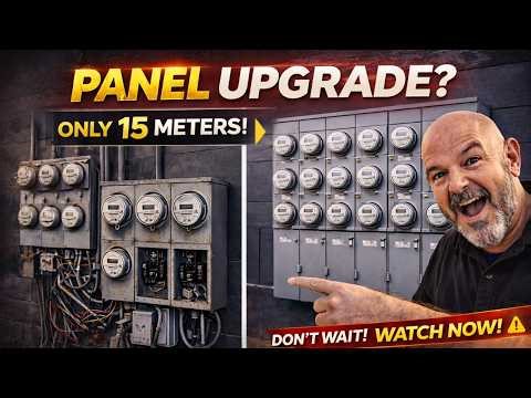 Massive Electrical Panel Upgrade for ADUs + 12 Apartments