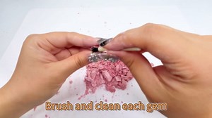 Byncceh Gemstone Dig Kit - Dig up 12 Real Gems, Mineral & Rock Collection Gemstones and Crystals Excavation Kit for Kids STEM Toys Science Educational Birthday Gifts for Boys & Girls