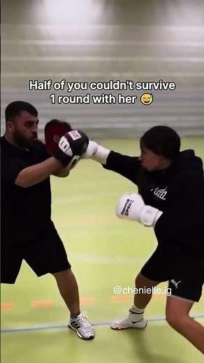 Most men fear going up against her😳