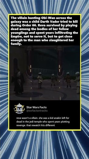 The villain hunting Obi-Wan was a child Vader tried to kill #starwars #starwarsfacts #lore #shorts