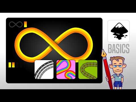 Inkscape Video Tutorial - Using Pattern along Path