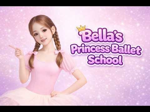 Bella’s Princess Ballet School Ep.1 🩰 Come explore the ballet school with ballerina Bella!