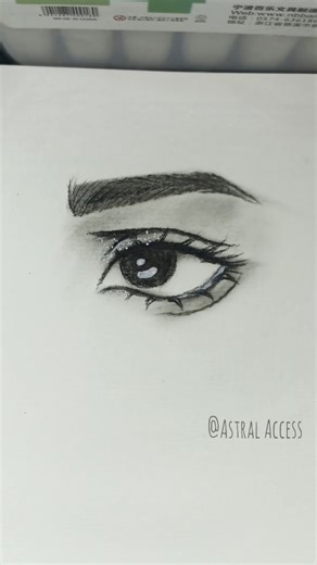 easy eye sketch tutorial #art #drawing #sketch #easy #eyes #tutorial #trending #shorts #viral #fyp