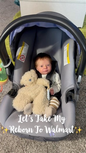 Taking my Reborn Baby to Walmart! ✨🛍️ #reborn #rebornoriginal #rebornbaby #rebornouting