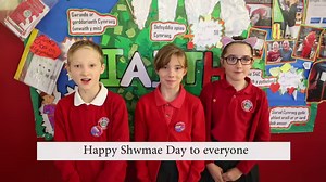 Ysgol Gymraeg Y Fenni celebrated Shwmae Day today! For more info: http://www.shwmae.cymru/?lang=en | Monmouthshire