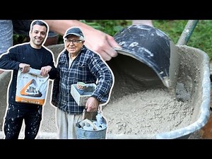 Nonno Pasquale Teaches Me How To Fix A Concrete Window Sill