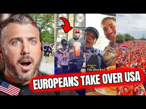 Europeans Living Their Best Life at The World Cup | Vibes Are Insane 😱