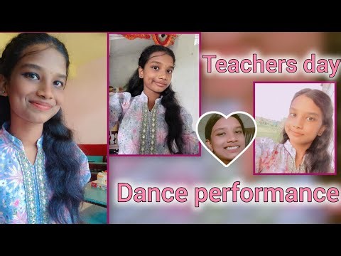 Teachers day dance performance #song afreen mix # unicorn life 🦄😊