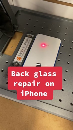 iPhone XR Back Glass Repair Process Revealed