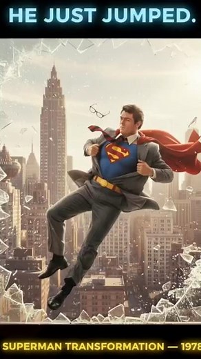 He Just Jumped 😱 | Superman’s Greatest Transformation (1978) #superman