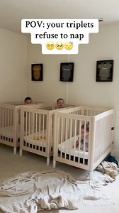 3.4M views · 117K reactions | “Touch your head if you’re going to be crazy tonight ... Oh no." 藍藍藍 A set of triplets who refuse to sleep are cracking each other up — and the internet is laughing along. : @/juliaplatsman | Today Show | Facebook