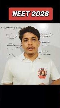 4 marks stationary wave in string NEET PHYSICS NCERT REVISION #LIGHTACADEMYJAIPUR #cpsharma #RENEET