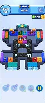 Color Block Jam Level 795 Walkthrough Solution