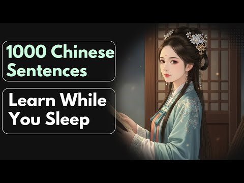 Learn 1000 Chinese Sentences While You Sleep | Chinese Conversation #3