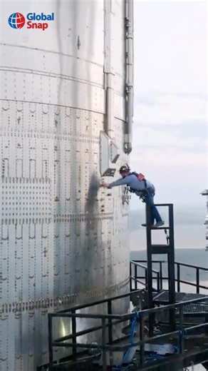 SpaceX Giant New $250M Gigabay Factory Reaches Full Height At Starbase! 🚨🏗️ #shorts #viral