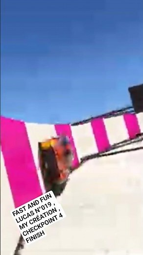 FAST AND FUN LUCAS N°019 , MY CRÉATION , CHECKPOINT 4 FINISH #gta #gta5 #levelasian #gtaonline
