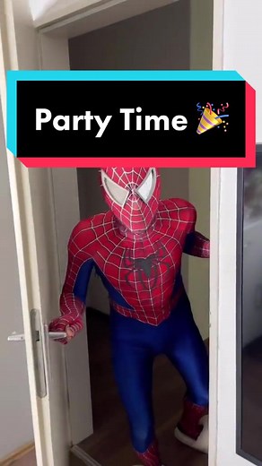 Deadpool and Spiderman Funny Dance Party