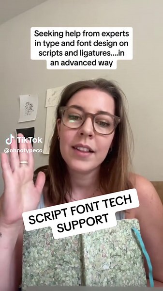 #stitch with @MEG BURK The world of OpenType features is VAST, and a bit scary, but super fun. Let me know if you got more questions! Welcome to #opentypetok #graphicdesign #lettering #fonts #fonttok