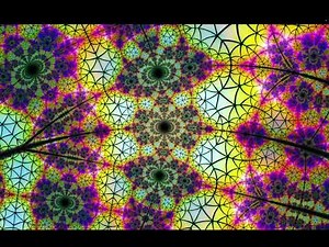 Hypnotic Fractal Symmetry Loop – Relaxing Visualizer (10 Minutes)