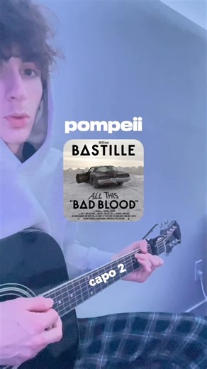 guitar tutorials | how to play “pompeii” on guitar #andthewallskepttumblingdown #guitar #guitartutorial #guitarist #fyp | Instagram
