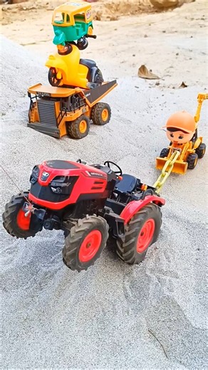 Unboxing sonalika Tractor Trolley & Farm Mahindra tractor model Testing Review #sonalika #tractor
