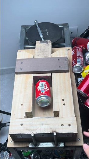 Can vs Crusher – Who Wins?🤪 satisfying# crushing# machine# DIY# can