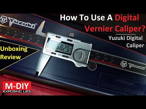 How To Use A Digital Vernier Caliper | Yuzuki Digital Vernier Caliper (Unboxing Review)