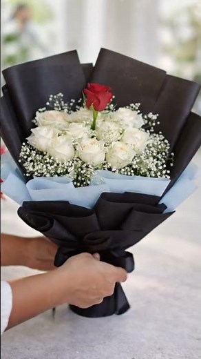 Beautiful Flower Bouquet Making in Local Shop 🌹 | Fresh Flowers in India | Same Day Delivery #flower