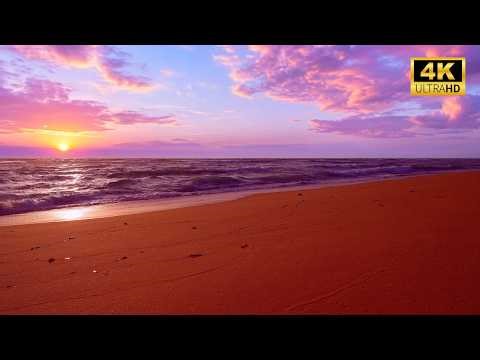 🌊 Relaxing Ocean Waves: 4K ASMR Meditation for Sleep, Anxiety Relief & Deep Relaxation