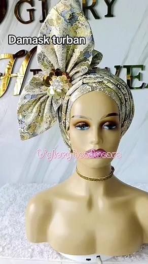 Stylish Ways to Wear a Damask Turban