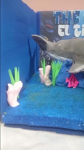 How to make a shark model with recycled materials #diy #crafts