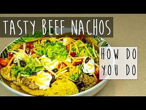 Easy Ground Beef Nachos