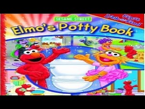 ELMO’S POTTY BOOK:by Sesame Street: kids book read aloud