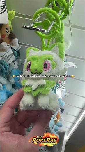 Mini Pokémon Keychain Plushies 🥺 #pokemon #pokemoncommunity #pokemonplush