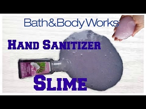 DIY Bath & Body Works Hand Sanitizer SLIME | How To Make Hand Sanitizer Slime