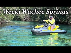 Scenic Beauty: Exploring Weeki Wachee by Jet Ski