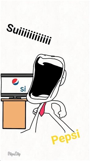 Pepsi Animation: When the Logo is Too Exciting! 😂 #Shorts