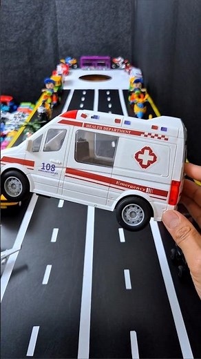 Big Size Ambulance 🚑 | Emergency Rescue Toy Vehicle for Kids