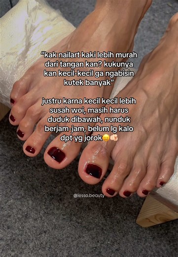Nail Art Kaki vs Tangan: Pilih yang Lebih Hemat?