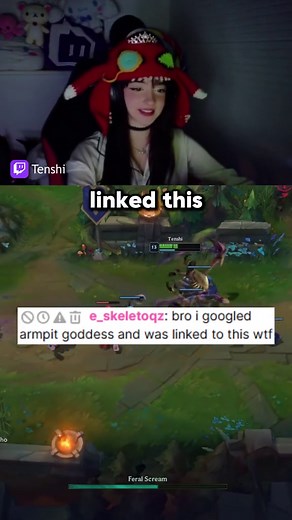 I’m never escaping the tenshi armpit craze… #leagueoflegends #gaming #twitchstreamer