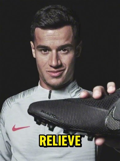 He makes a hole in his cleats so he can play 😱