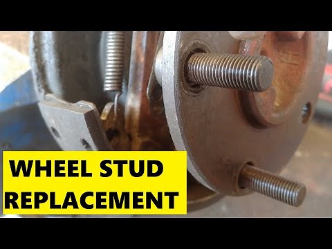 WHEEL STUD REMOVAL AND INSTALLATION. No Problem At ALL!